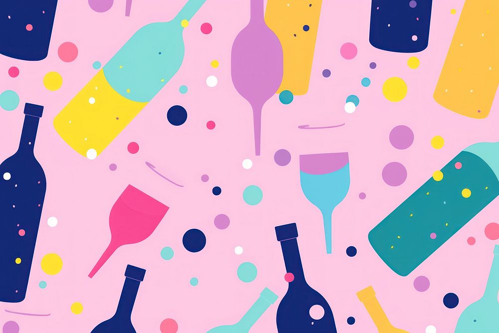Cute backgrounds pattern party. AI generated Image by rawpixel.
