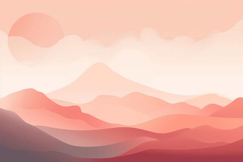 Scenery hills landscape mountain outdoors. AI generated Image by rawpixel.