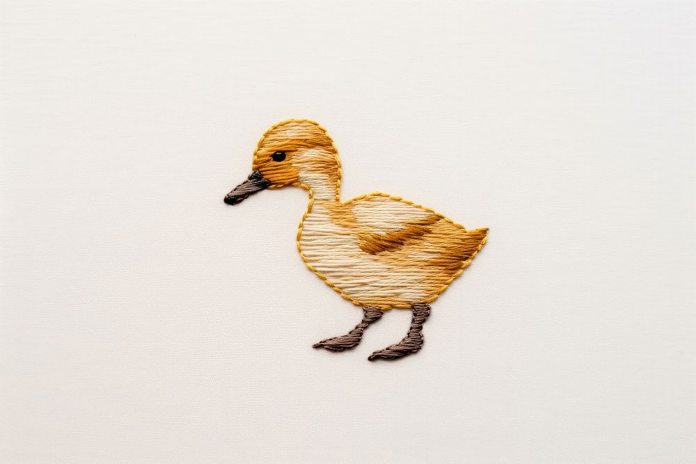 Duck walking animal goose bird. AI generated Image by rawpixel.