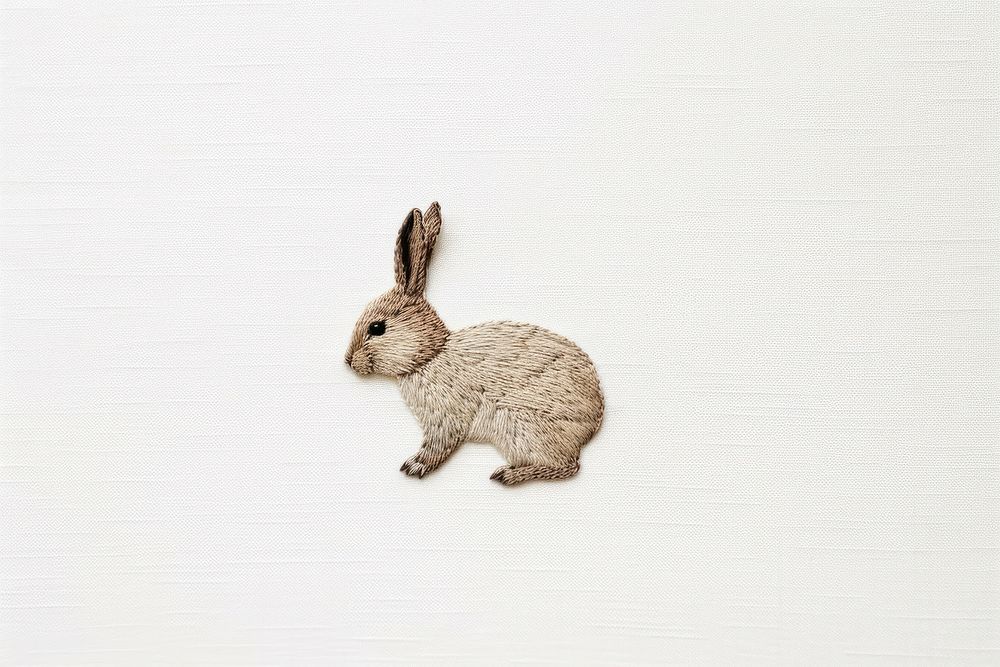 Rabbit walking animal mammal rodent. AI generated Image by rawpixel.
