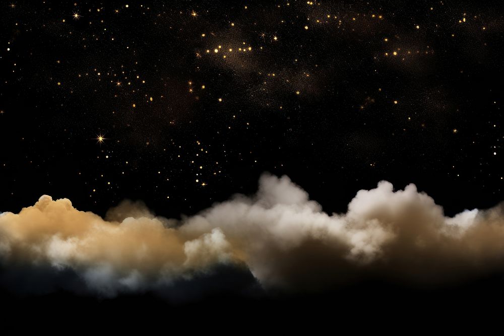 Cloud fog and stars astronomy backgrounds outdoors. AI generated Image by rawpixel.