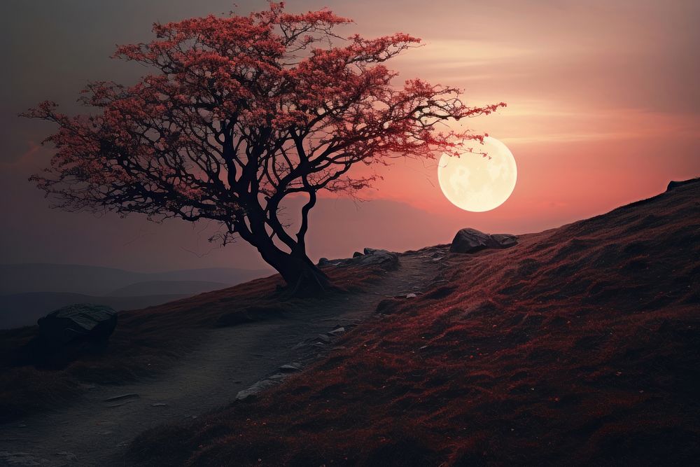Scenery landscape outdoors nature. AI generated Image by rawpixel.
