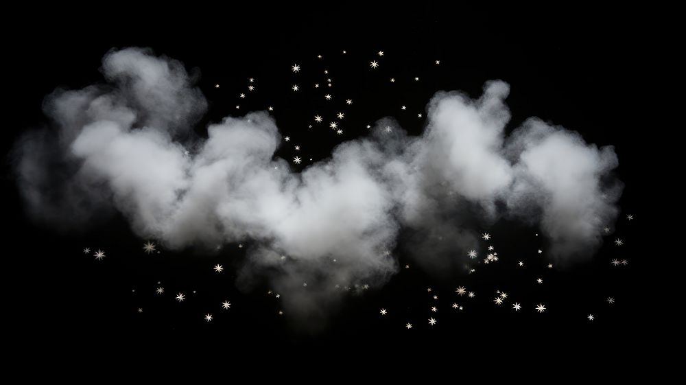 Small white cloud fog backgrounds fireworks outdoors. AI generated Image by rawpixel.
