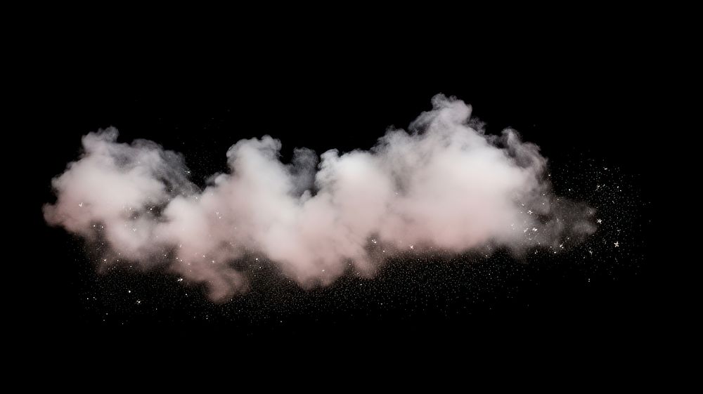 Small pastel pink cloud fog outdoors nature smoke. AI generated Image by rawpixel.