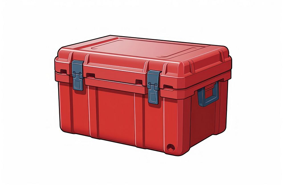 Storage box white background container. AI generated Image by rawpixel.