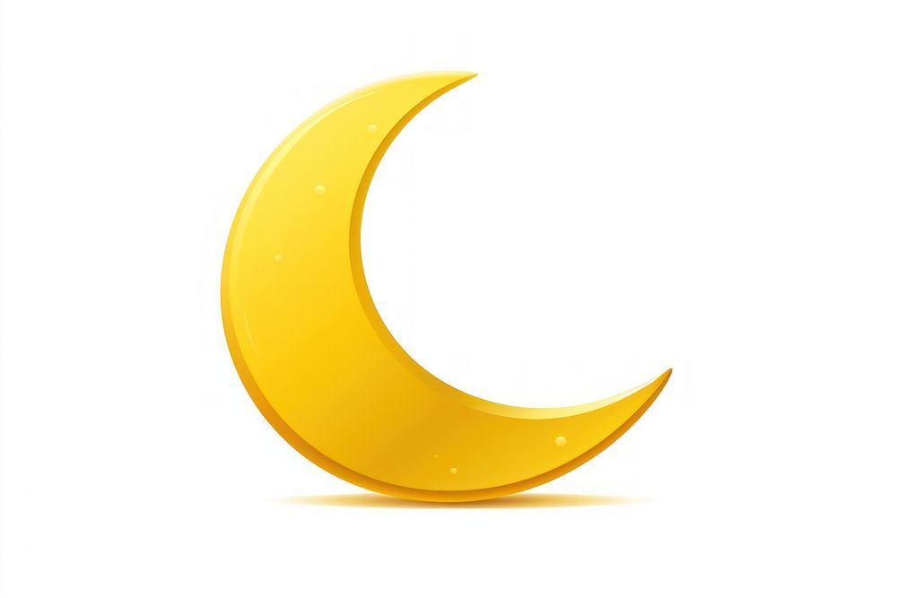 Crescent moon eclipse nature yellow. AI generated Image by rawpixel.
