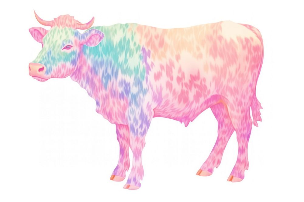 Cow livestock mammal cattle. AI generated Image by rawpixel.