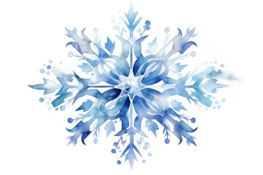 Christmas Snowflake snowflake christmas pattern. AI generated Image by rawpixel.
