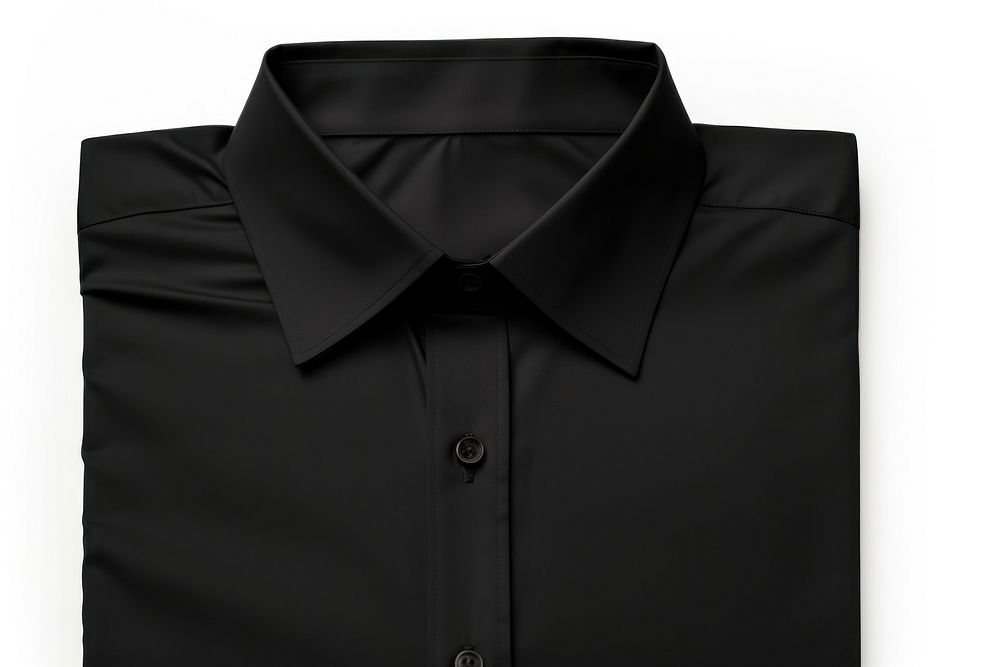 Black shirt sleeve white background accessories. AI generated Image by rawpixel.