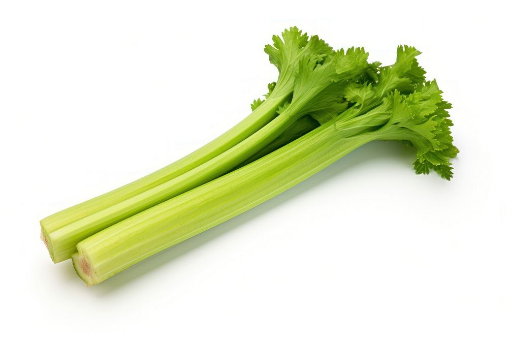 Fresh green celery vegetable plant herbs. AI generated Image by rawpixel.
