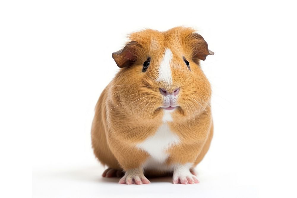 Guinea pig hamster mammal animal. AI generated Image by rawpixel.