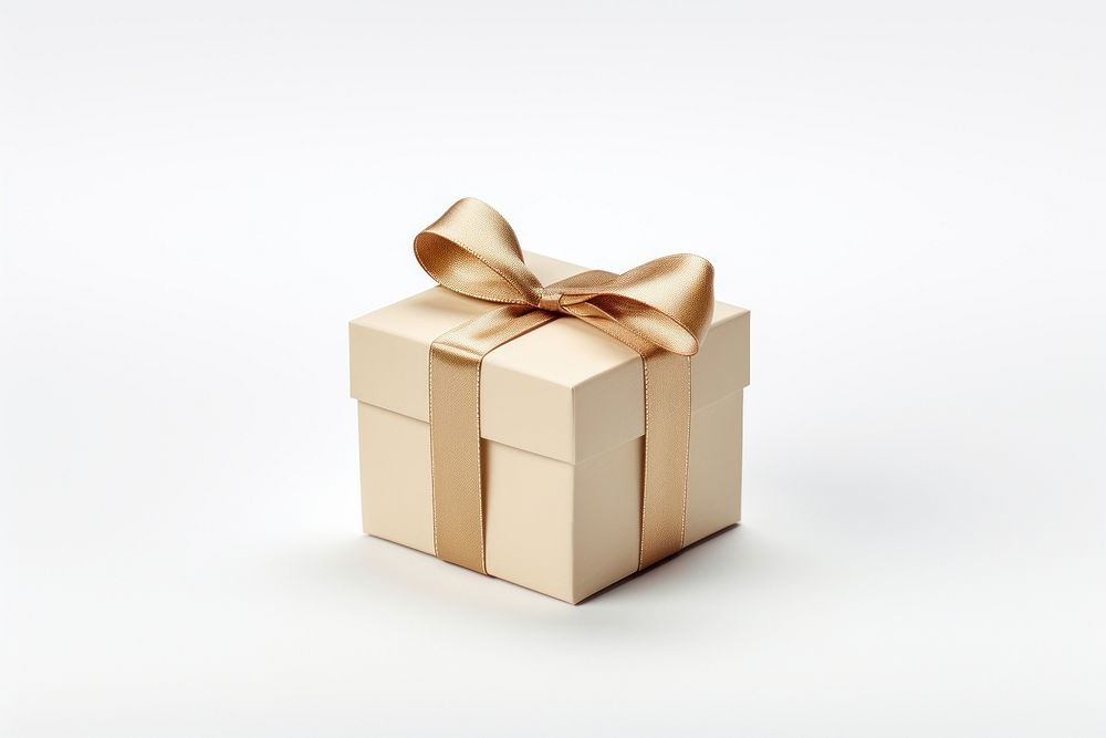 Gift box white background celebration anniversary. AI generated Image by rawpixel.