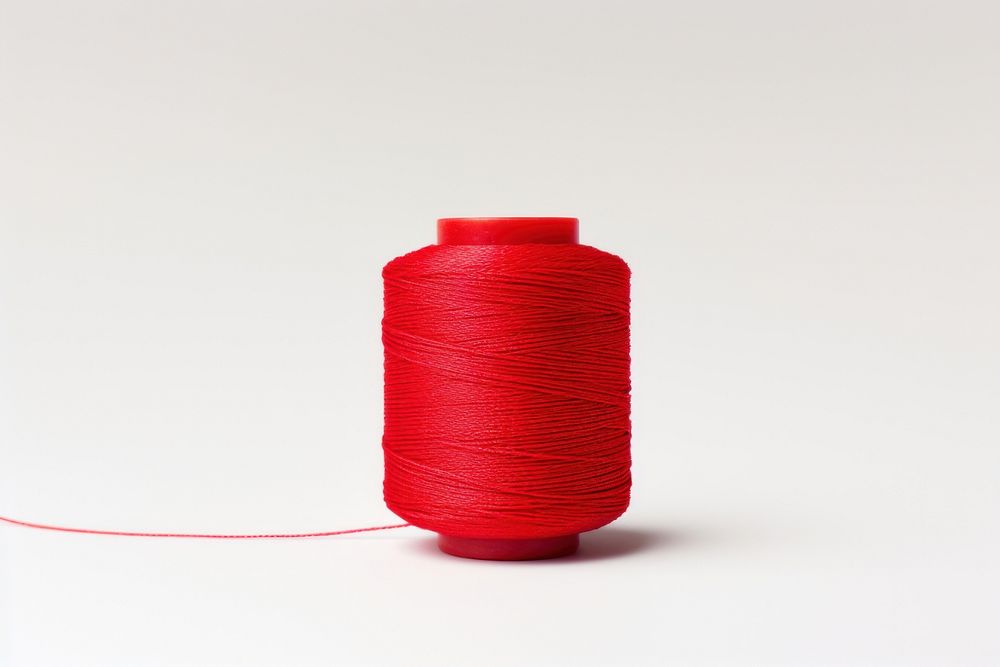 Red thread red technology material. AI generated Image by rawpixel.