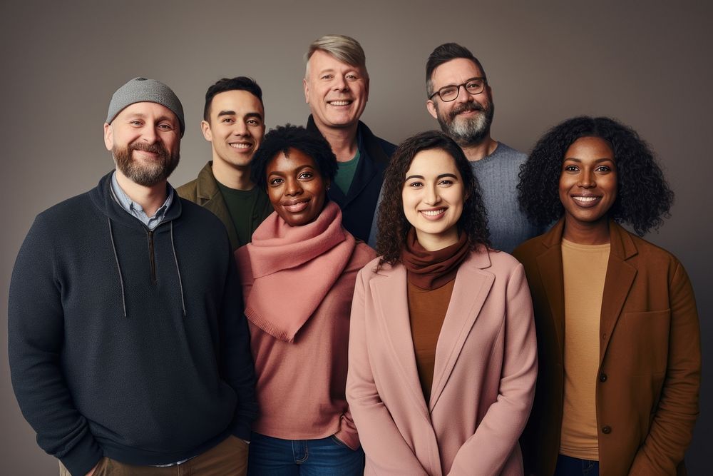 Diversity portrait people adult. AI generated Image by rawpixel.