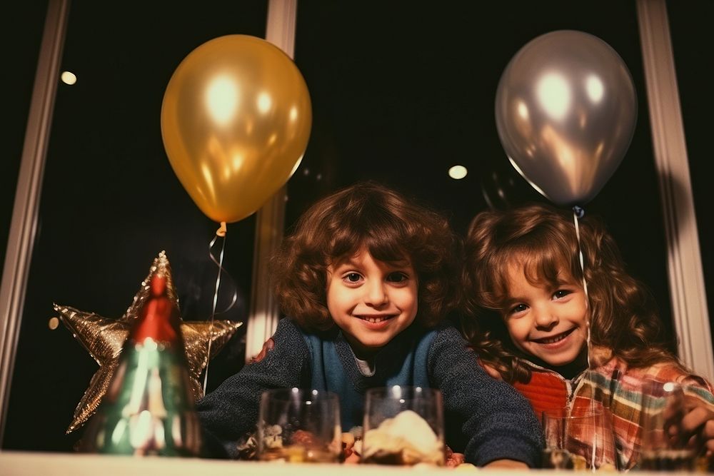 Children party photography portrait. AI generated Image by rawpixel.