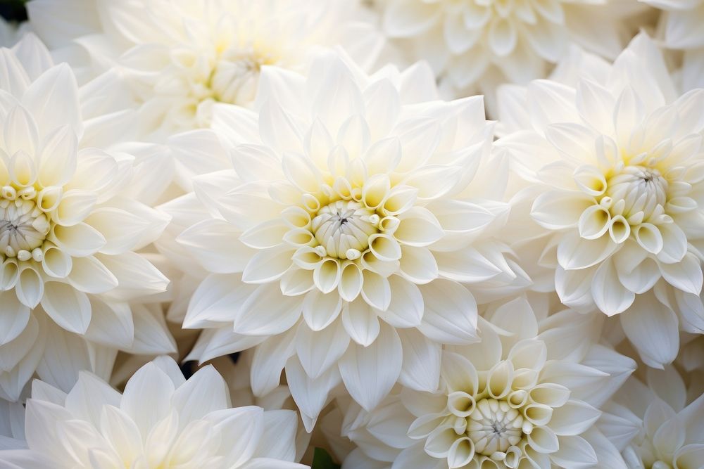 White dahlia flower backgrounds petal plant. AI generated Image by rawpixel.