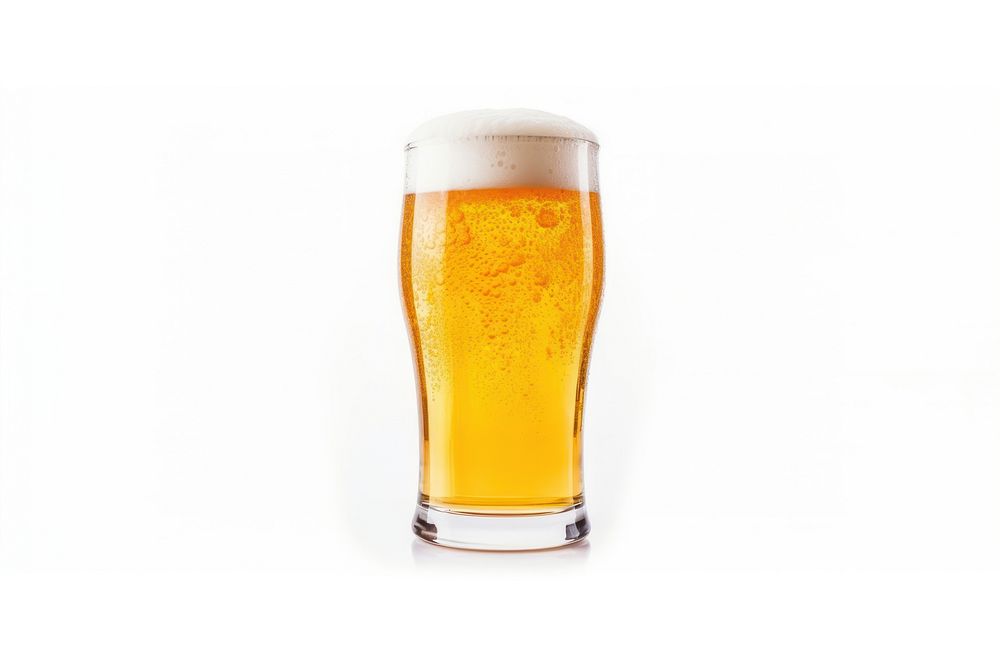 Alcoholic drink glass beer alcohol. AI generated Image by rawpixel.
