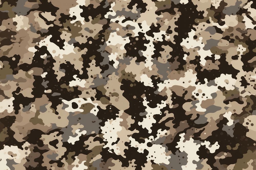 US military Chocolate Chip Camo camouflage pattern backgrounds repetition blackboard. AI generated Image by rawpixel.