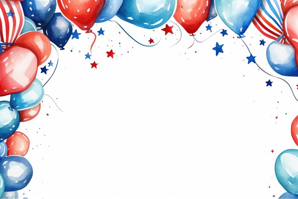 Balloon celebration backgrounds anniversary. AI generated Image by rawpixel.