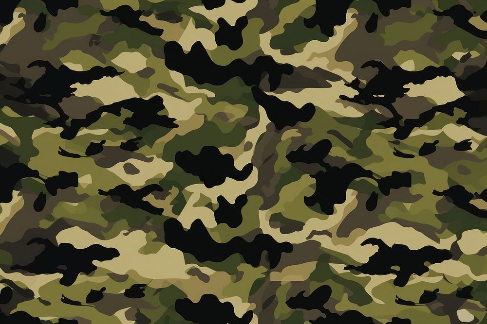 American woodland camouflage pattern backgrounds military textile. AI generated Image by rawpixel.
