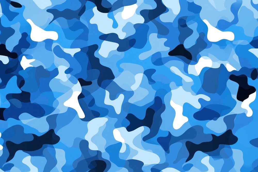 Blue camouflage pattern backgrounds military | Premium Photo ...