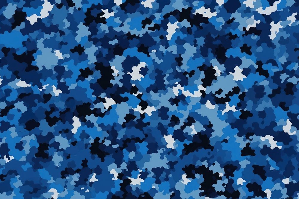 Blue digital marpat camo camouflage | Free Photo Illustration - rawpixel