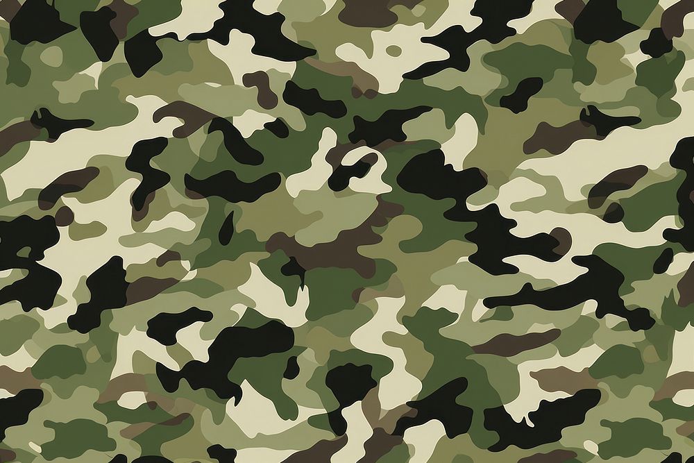 British military camouflage pattern backgrounds textile repetition. AI generated Image by rawpixel.