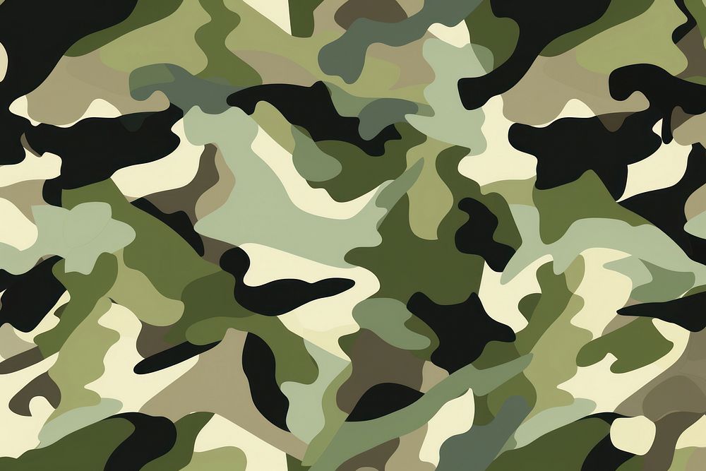 British camouflage pattern backgrounds military repetition. AI generated Image by rawpixel.