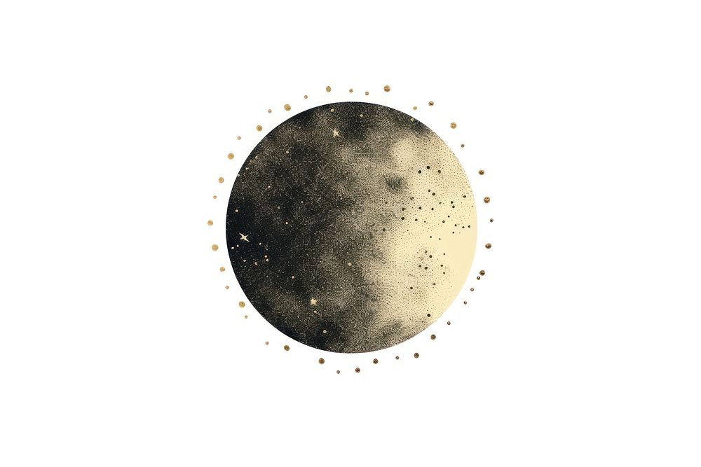 Full moon astronomy space night. AI generated Image by rawpixel.