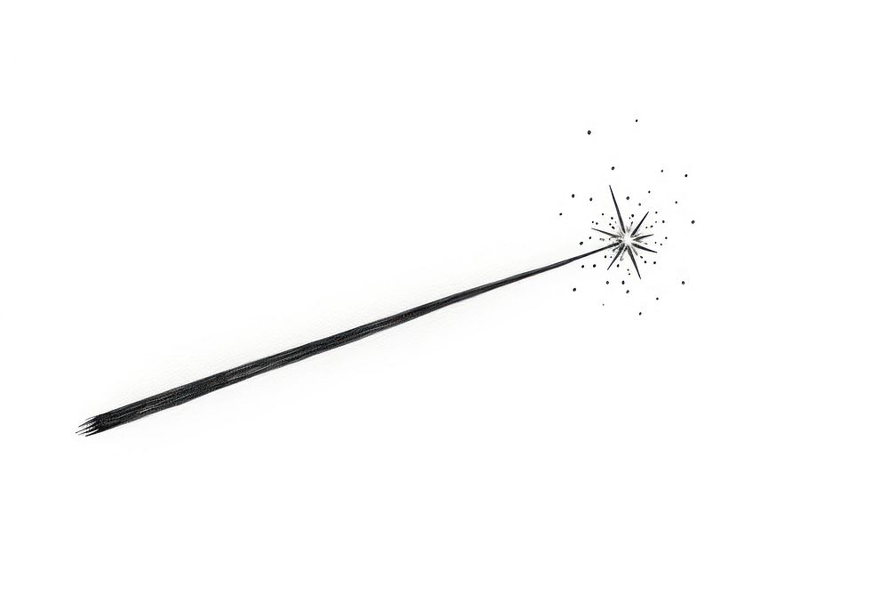 Shooting star line white background fireworks. AI generated Image by rawpixel.