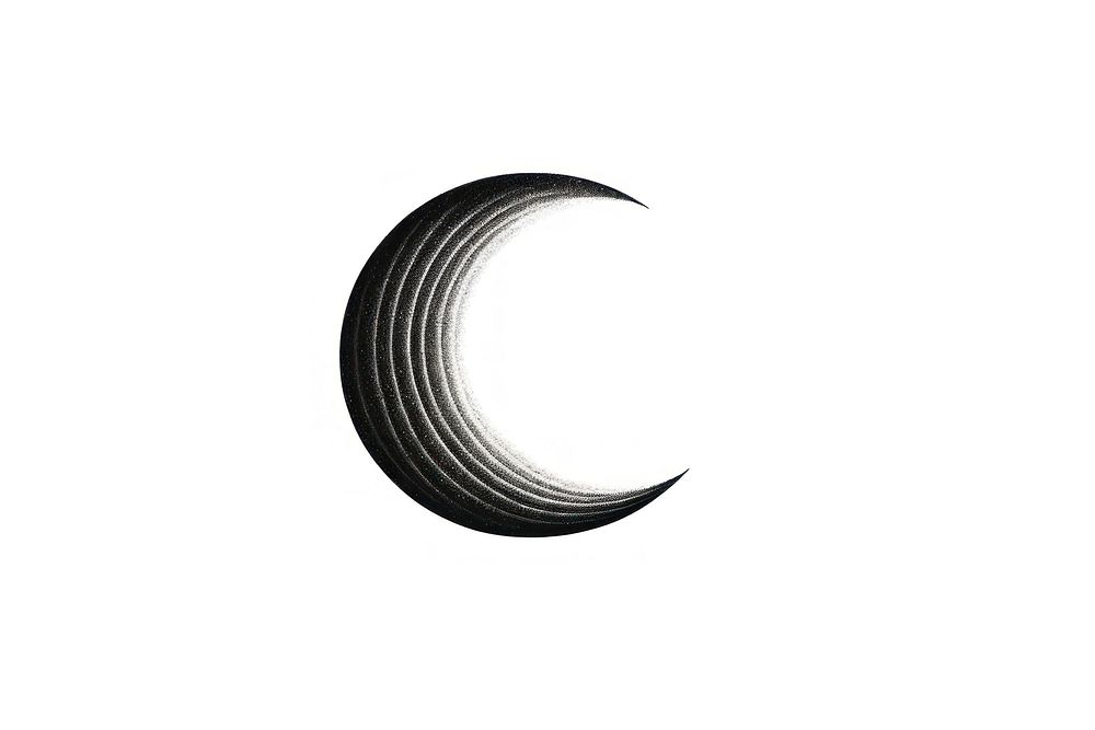 Eclipse nature line moon. AI generated Image by rawpixel.