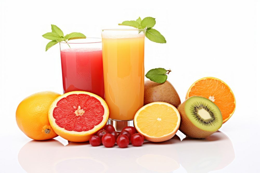 Fruits and juice grapefruit vitamin drink. AI generated Image by rawpixel.