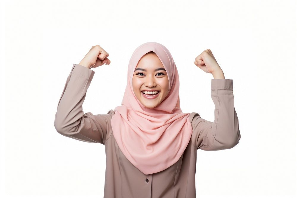 Indonesian cheerful smiling smile. AI generated Image by rawpixel.