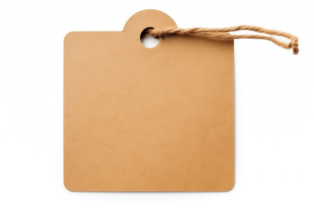 Price tag cardboard white background rectangle. AI generated Image by rawpixel.