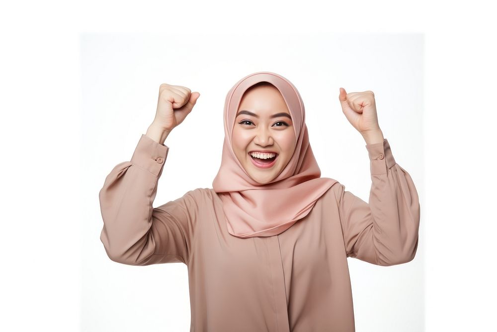 Indonesian cheerful smiling smile. AI generated Image by rawpixel.