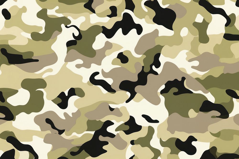 Safari camo camouflage pattern backgrounds military repetition. AI generated Image by rawpixel.