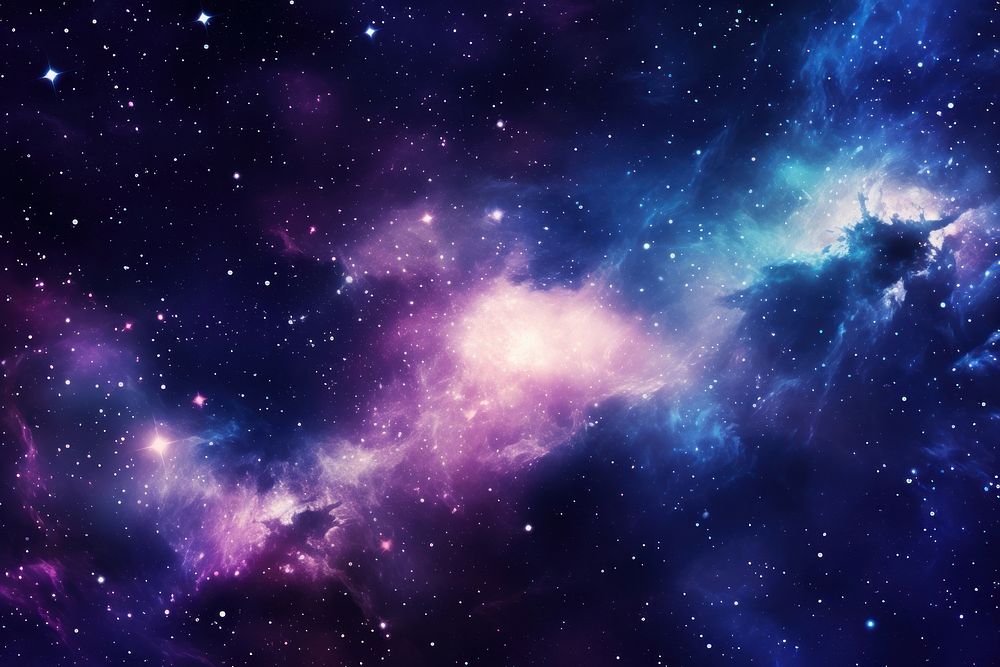 Dreamy galaxy space backgrounds astronomy. AI generated Image by rawpixel.