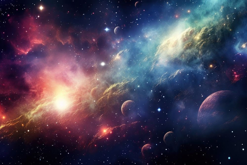 Universe of galaxy space backgrounds astronomy. 