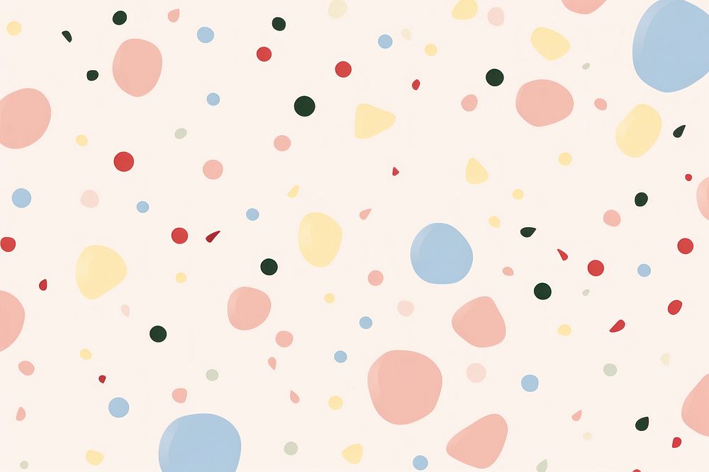 Illustration of cute confetti pastel backgrounds pattern celebration abstract. AI generated Image by rawpixel.