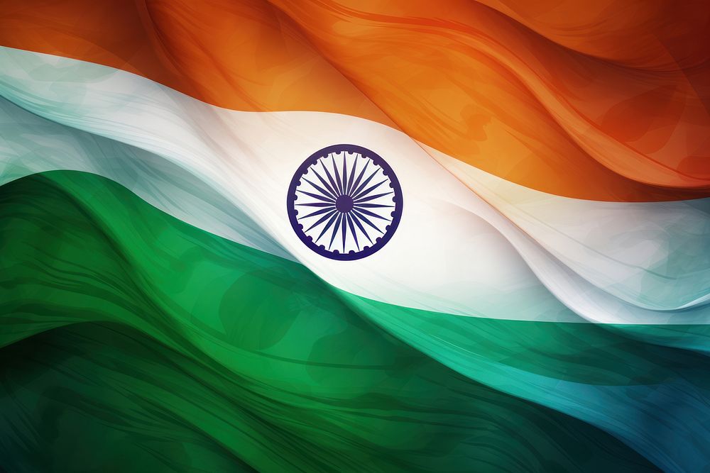 Indian flag backgrounds patriotism