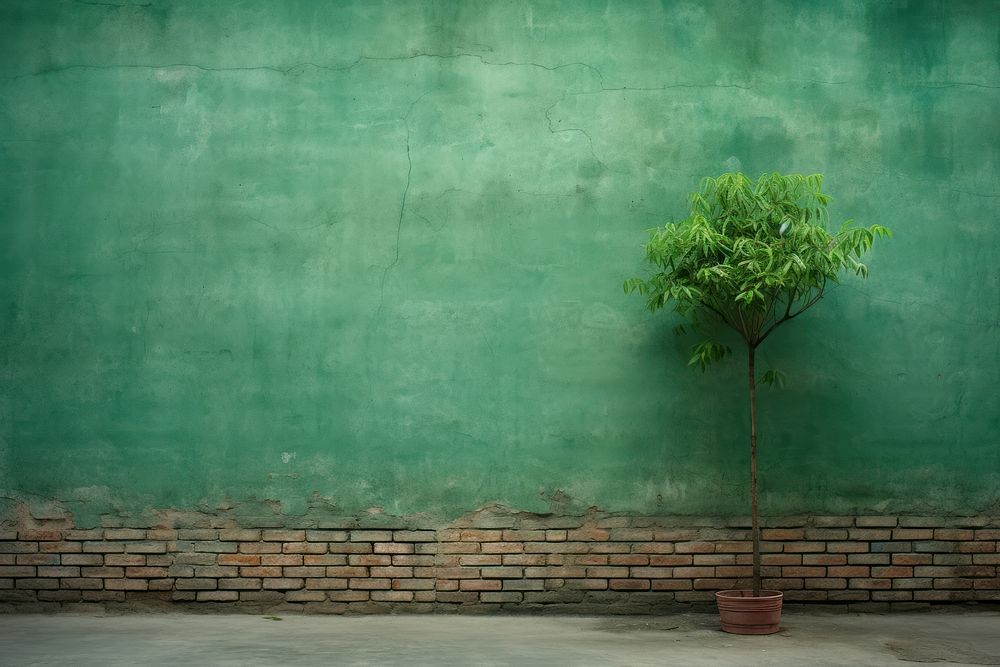 Wall architecture building plant. AI generated Image by rawpixel.