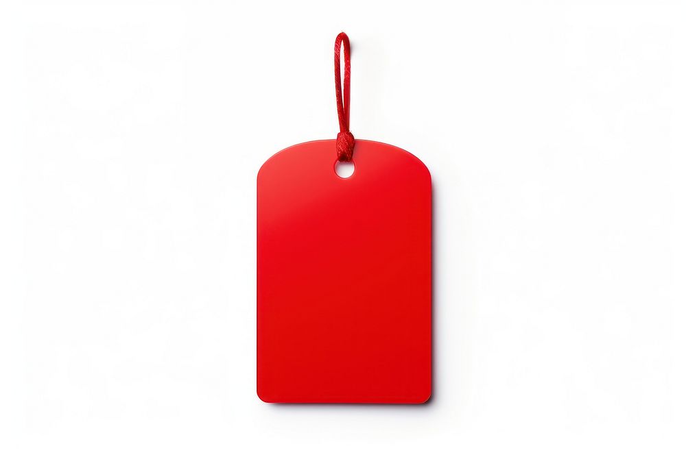 Gift tag white background electronics accessories. AI generated Image by rawpixel.