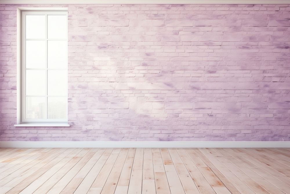 Purple floor wall architecture. AI generated Image by rawpixel.