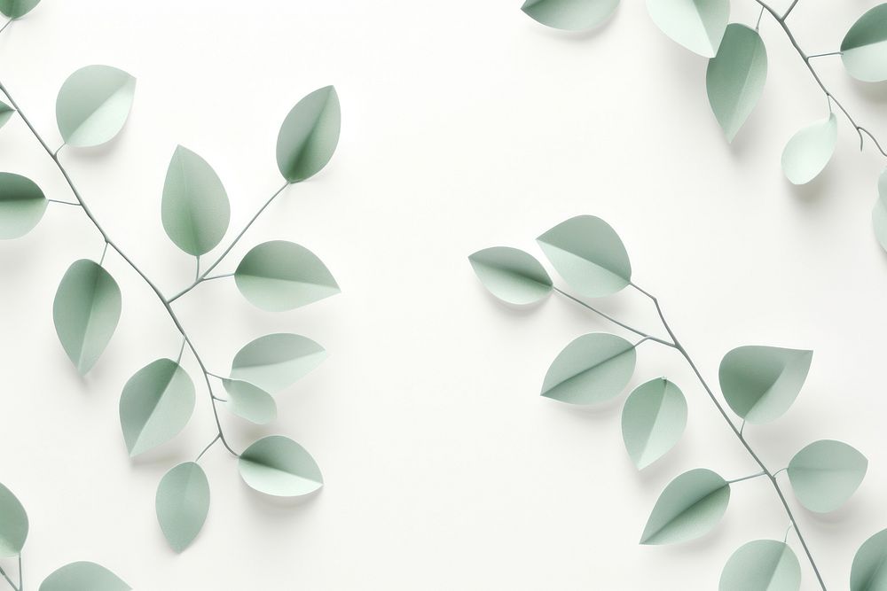 Art printing leaves pattern Eucalyptus backgrounds plant leaf. AI generated Image by rawpixel.
