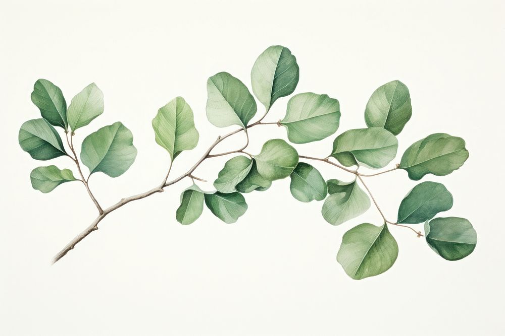 Green leaves plant green leaf. AI generated Image by rawpixel.