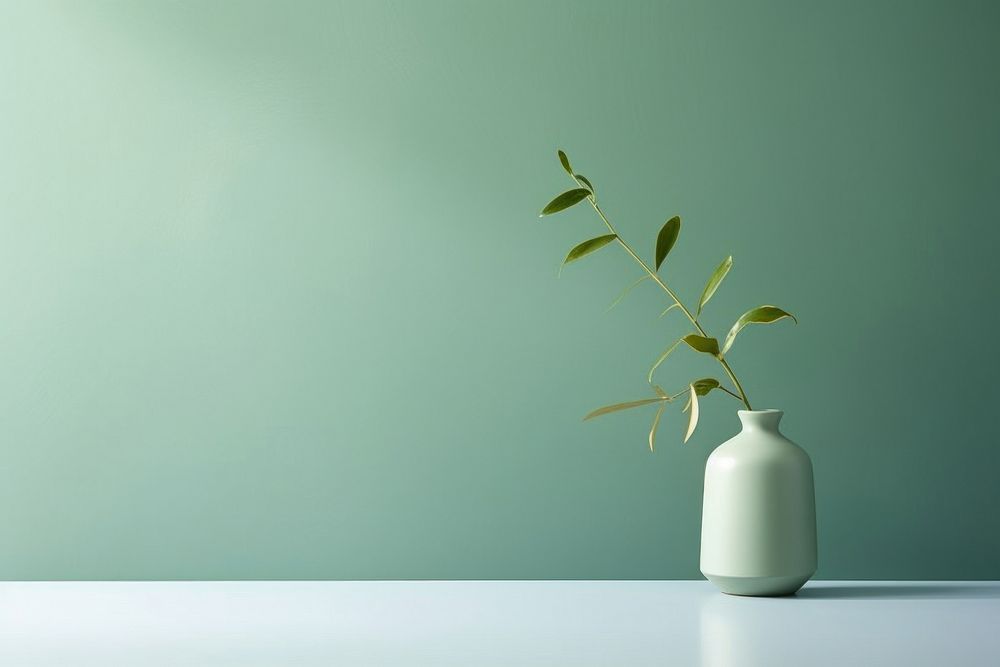 Soft and calming green nature plant leaf. AI generated Image by rawpixel.