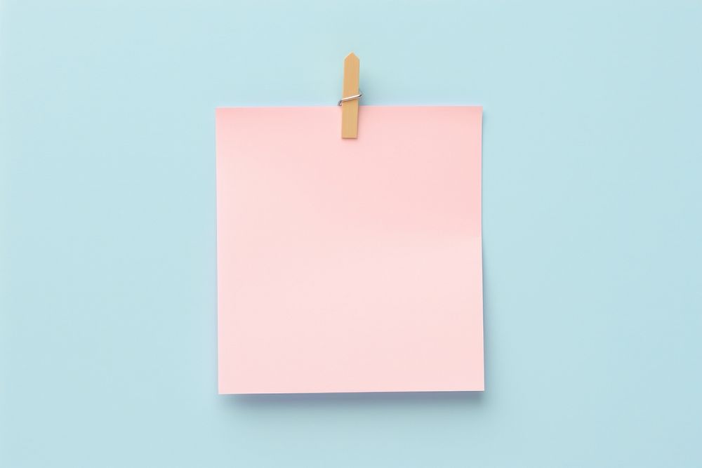 Blank sticky post it note with thumbtack paper letterbox mailbox. AI generated Image by rawpixel.