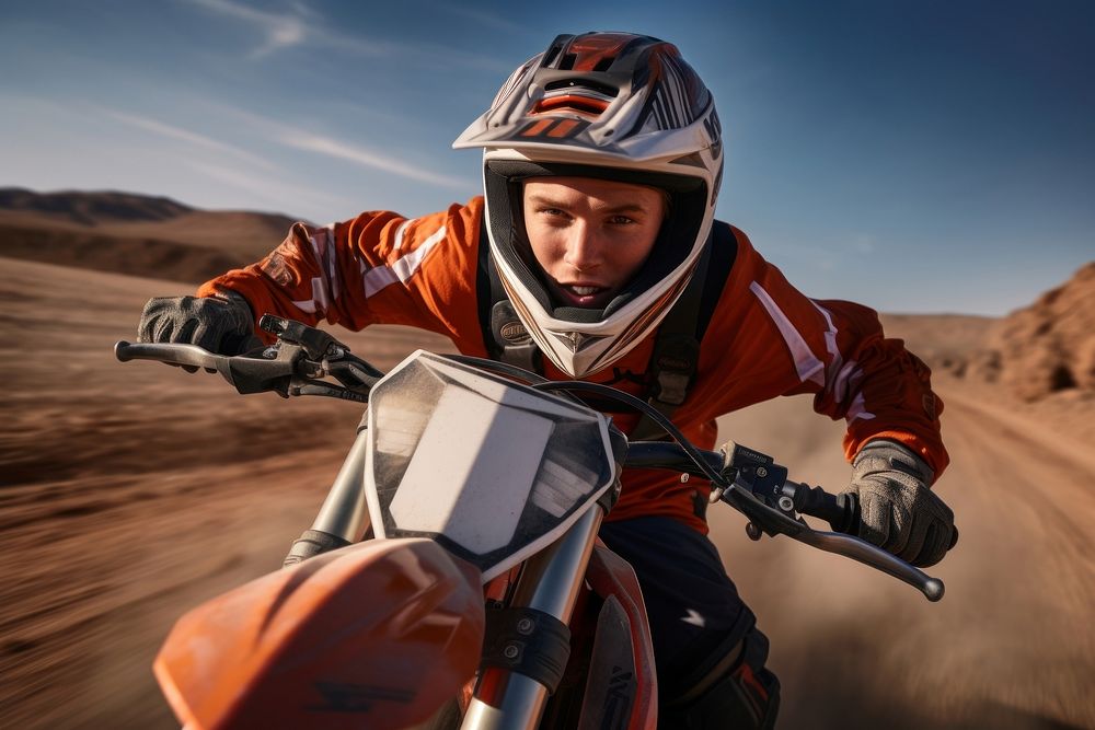 Moto racing photography motorcycle outdoors. AI generated Image by rawpixel.