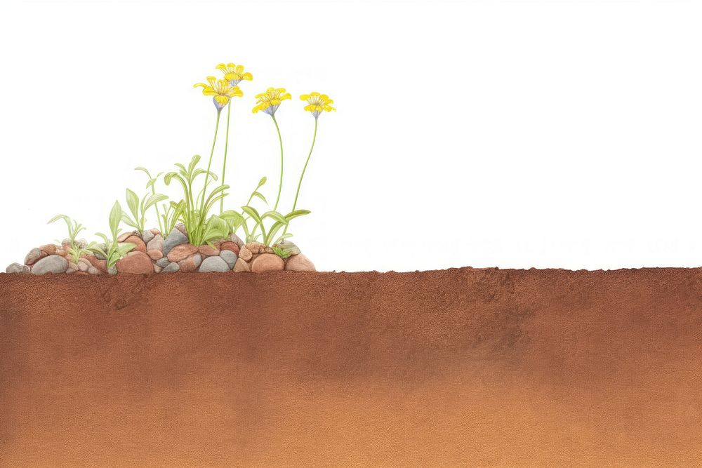 Flower soil outdoors nature. AI generated Image by rawpixel.