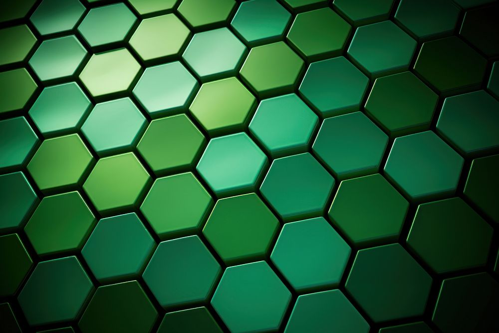 Imagine a webside background green backgrounds honeycomb. AI generated Image by rawpixel.
